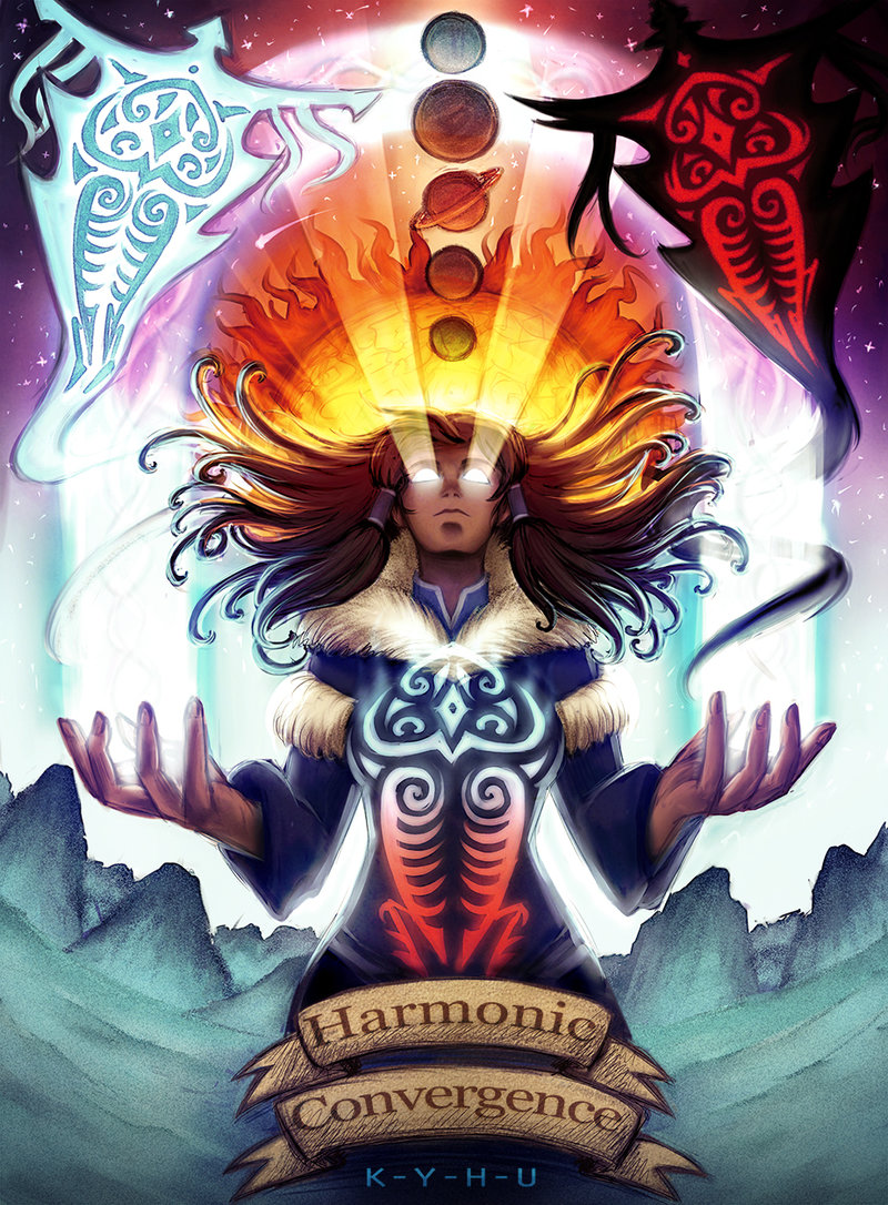 avatar_legends, harmonic_convergence, korra, raava, the_legend_of_korra, vaatu