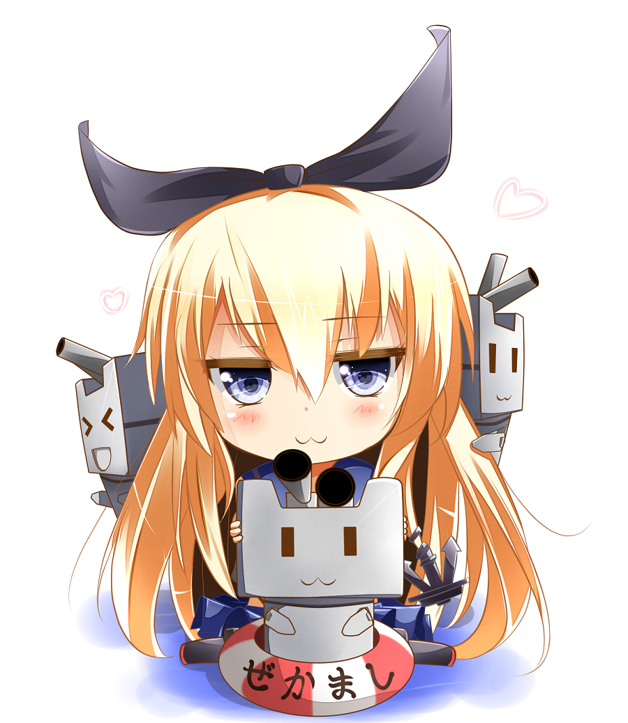 >, >_<, 1girl, :3, :d, anchor, blonde_hair, blue_eyes