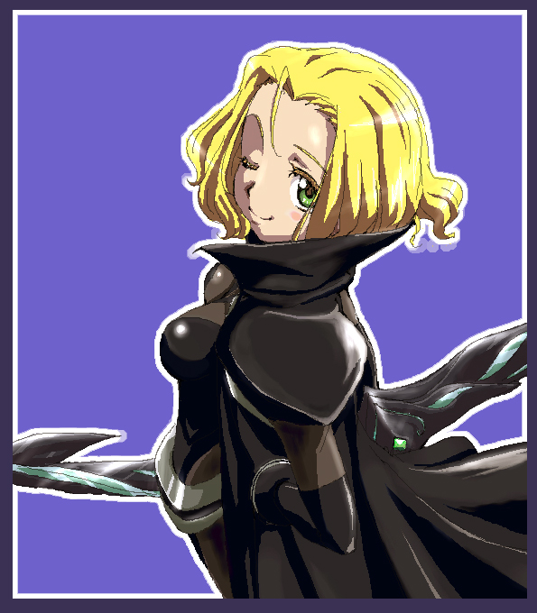 cape, elliot_chandler, fujimoto_satoru, green_eyes, my-otome, short_hair, smile, solo