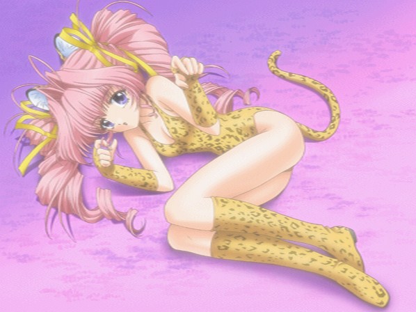 ahoge, blue_eyes, boots, bow, gloves, high_cut, knee_high_boots, nekomimi