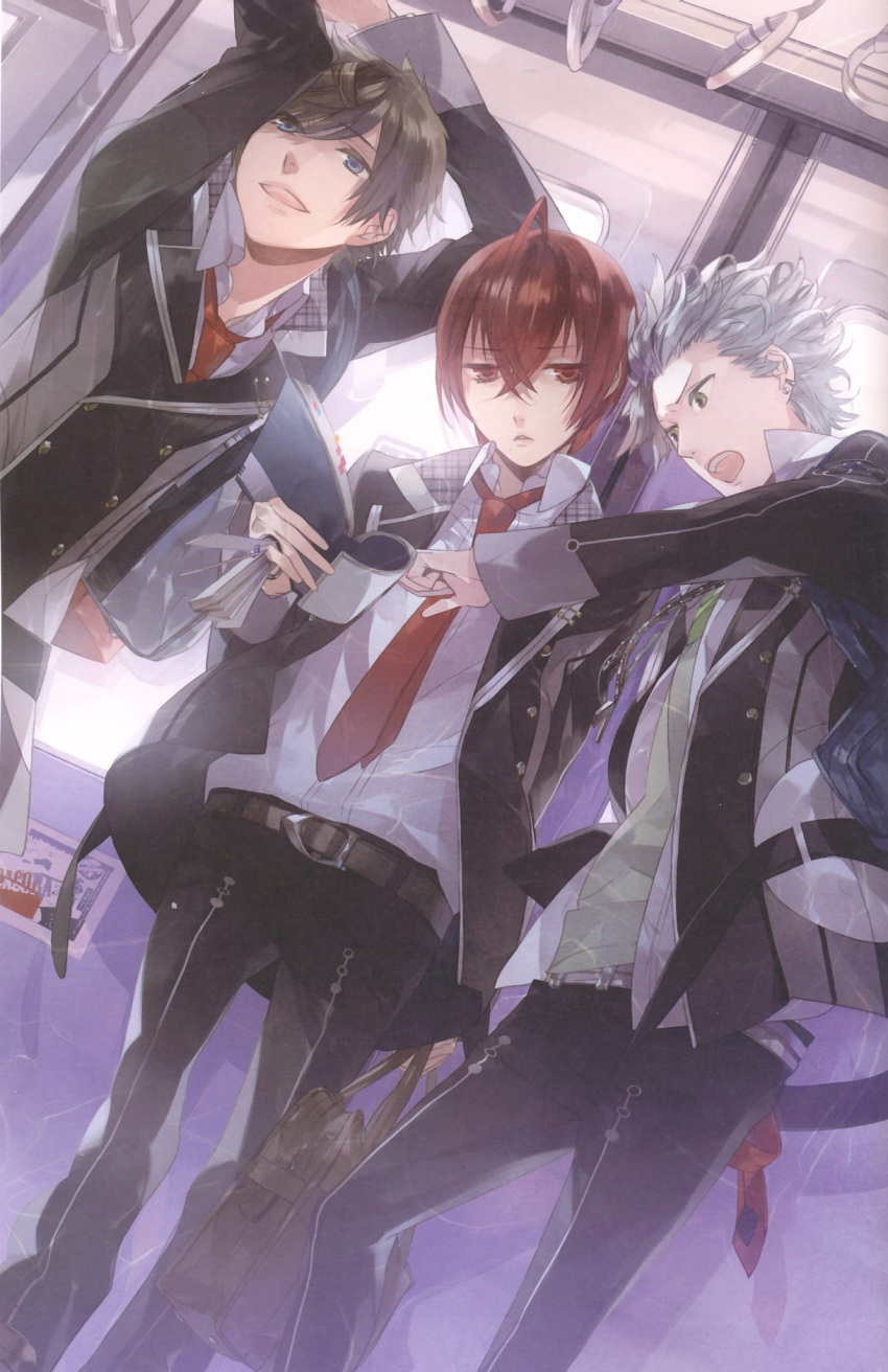 3boys, honey_bee, kazuaki, male, multiple_boys, nanami_kanata, starry_sky, tomoe_yoh