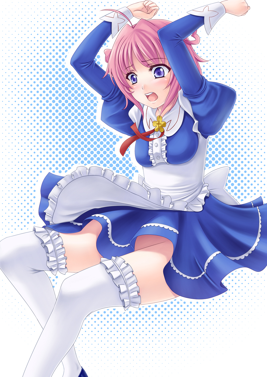 ascoeur, blush, dress, hayami_kyuuen, highres, kiddy_girl-and, kiddy_grade, maid
