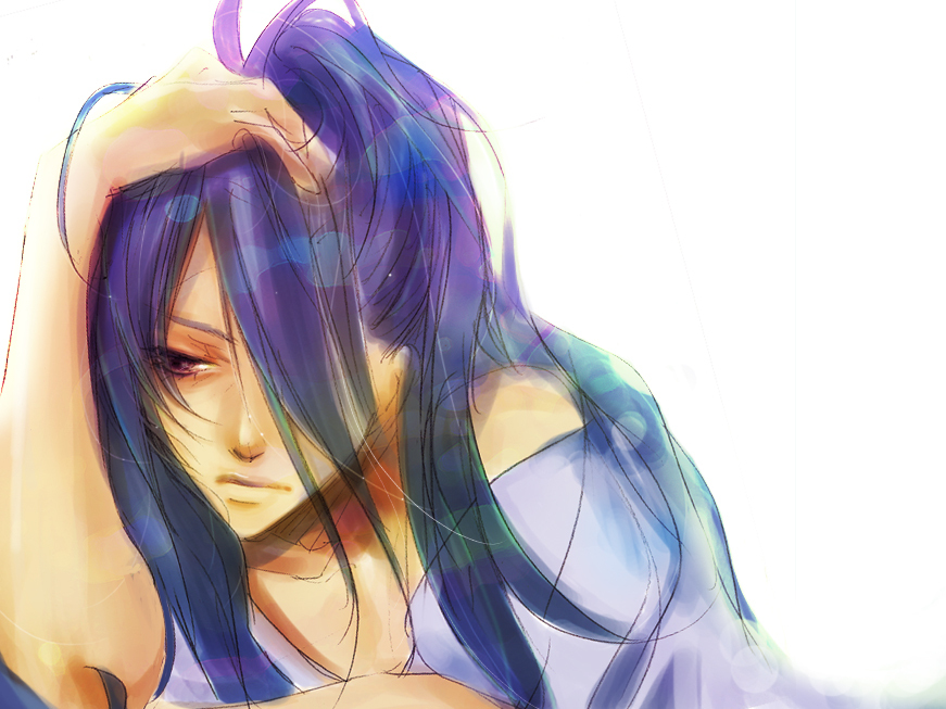kamui_gakupo, long_hair, male, purple, purple_hair, saaya_(sugisan1119), solo, vocaloid