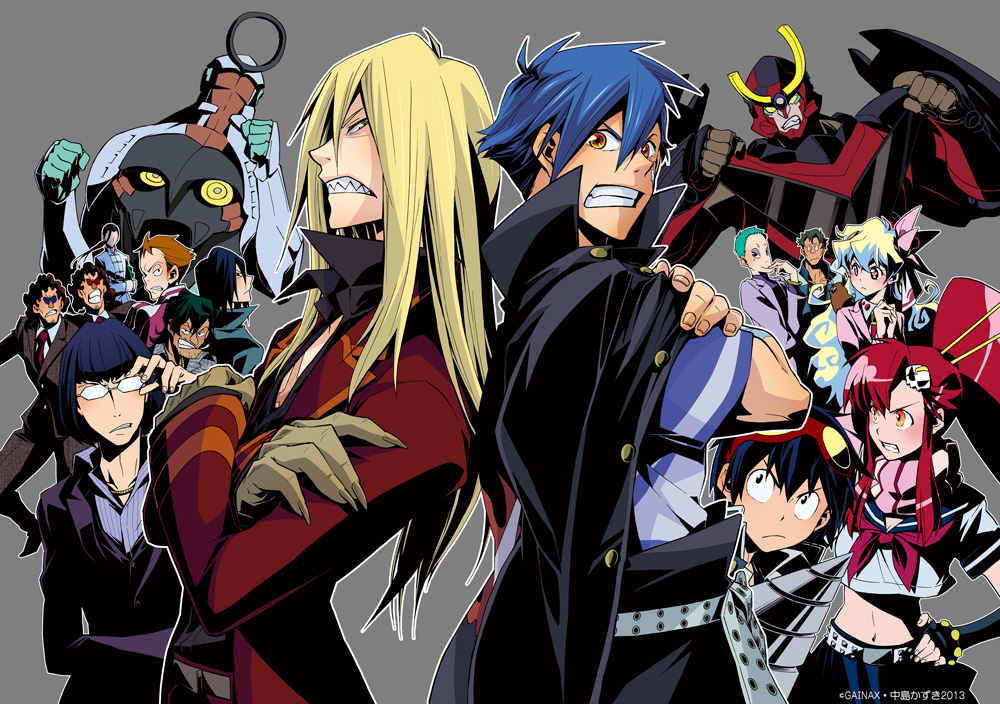 2girls, 6+boys, ailac_coega, alternate_costume, barinbo, boota, crossed_arms, dayakka