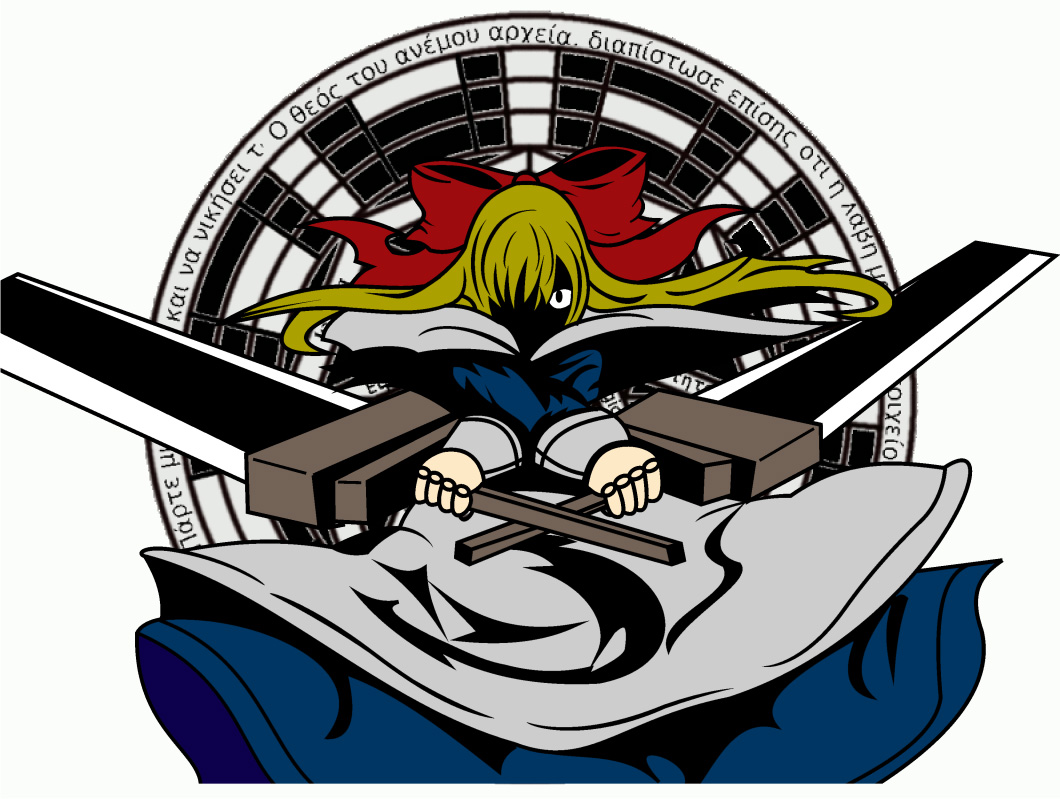 dual_wielding, goliath_doll, hair_ribbon, hellsing, hidden_face, pcs_shousa, ribbon, solo