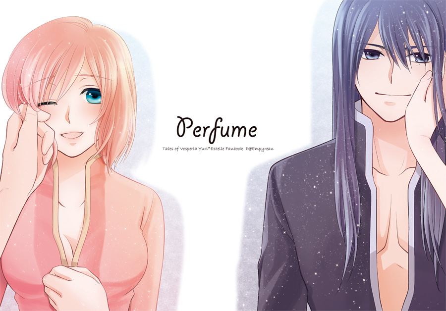 1boy, 1girl, aqua_eyes, black_hair, celestial_s, character_name, copyright_name, couple