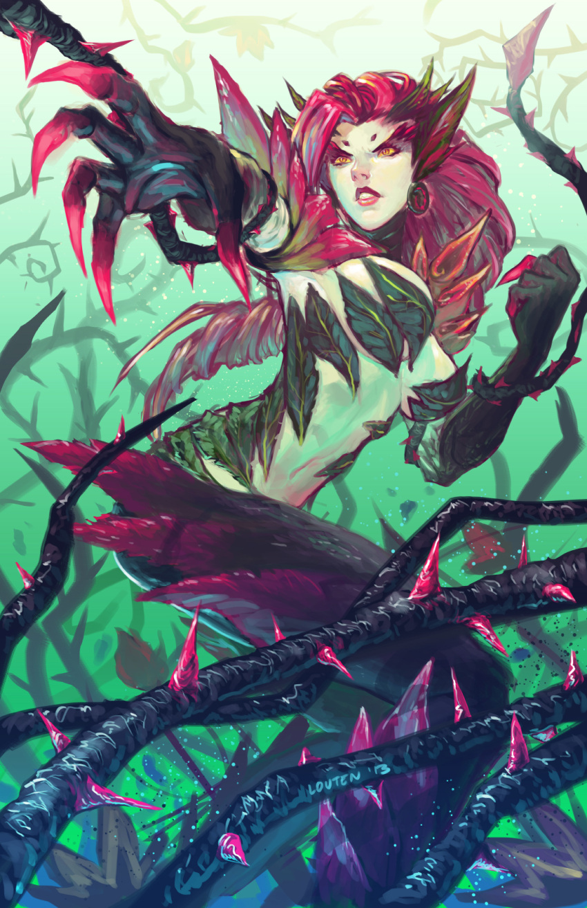 1girl, breasts, highres, huge_breasts, large_breasts, league_of_legends, long_hair, louten