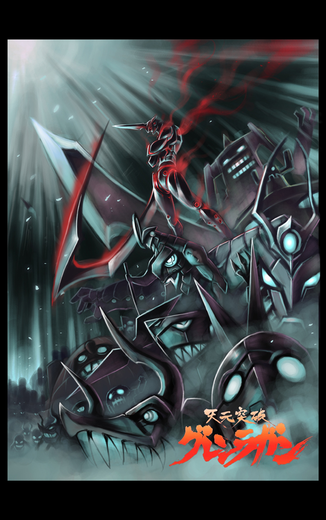 dai-gunzan, enki, enki_(gurren_lagann), gember, kengko, lazengann, mecha, tengen_toppa_gurren_lagann