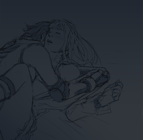 2girls, closed_eyes, elbow_pads, jess_(jelee), kazama_asuka, kiss, lili_(tekken), long_hair