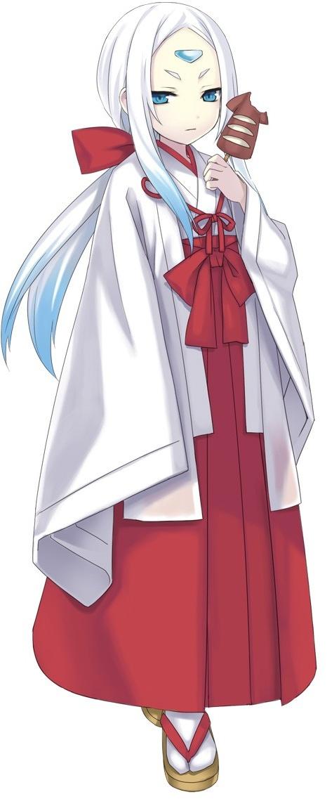 alternate_costume, blue_eyes, blue_hair, cece, child, commentary, cross_edge, flat_chest