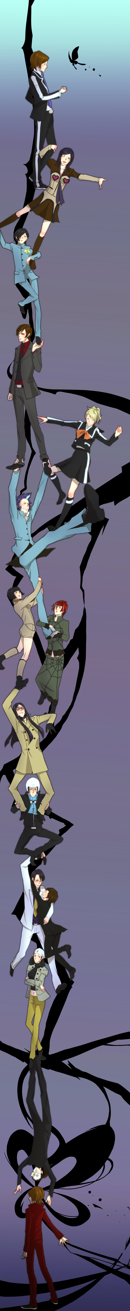 absurdres, amano_maya, baofu, butterfly, durarara!!, highres, kirishima_eriko, kurosu_jun