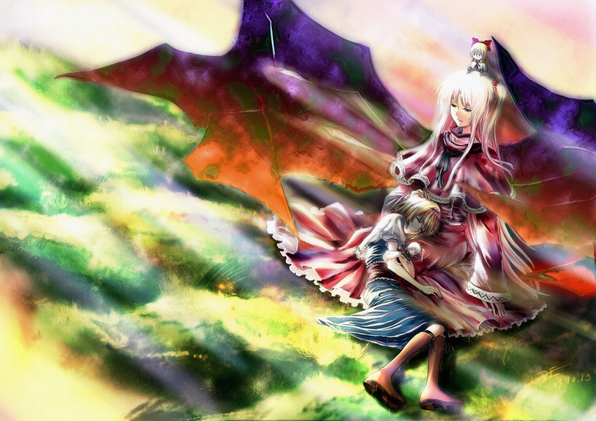 blonde_hair, dizha, doll, hairband, long_hair, shanghai, shanghai_doll, shinki