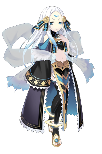 blue_eyes, blue_hair, cece, child, crop_top, cross_edge, detached_sleeves, flat_chest