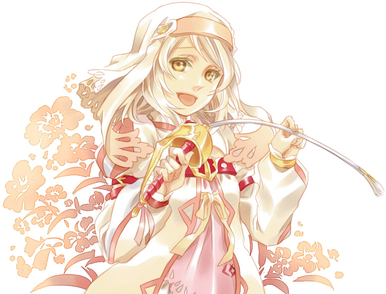 1girl, alice_(tales), miho_(mi), rapier, short_hair, smile, sword, tales_of_(series)