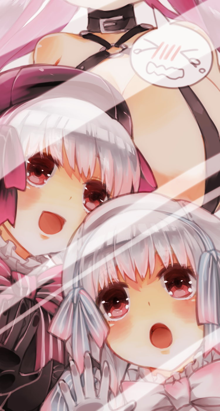 3girls, alice_(fate/extra), braid, breasts, fate/extra, fate/extra_ccc, fate_(series), hat