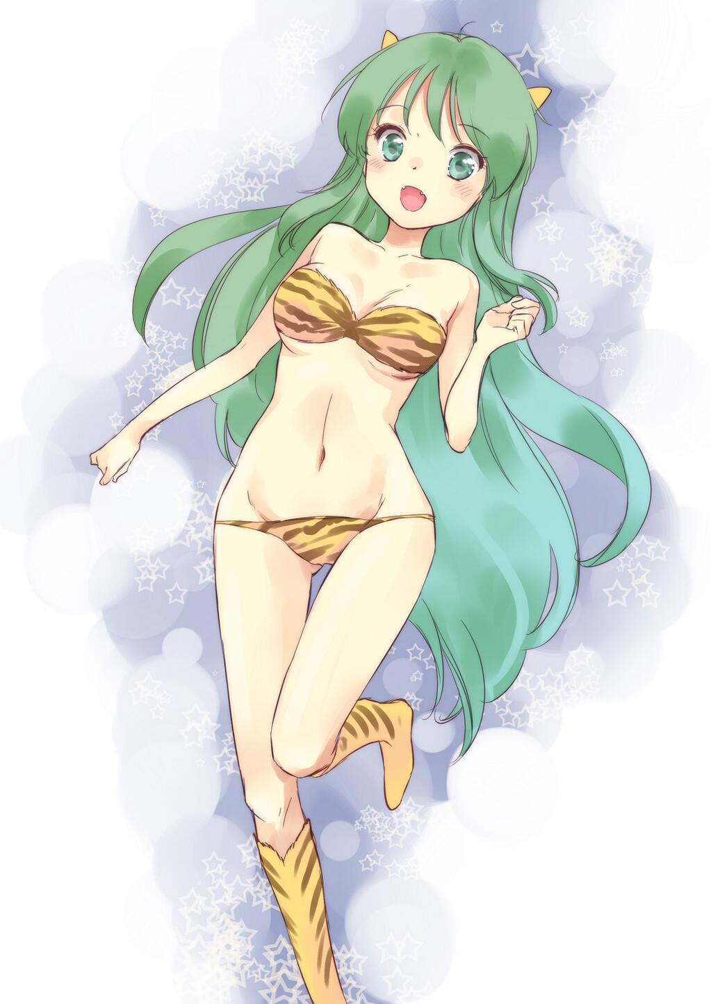 1girl, :d, amano_sakuya, bikini, blush, boots, eyeshadow, green_eyes