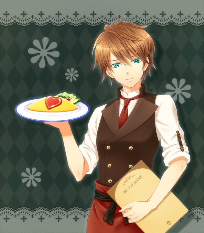 1boy, asuha82, brown_hair, green_eyes, harvest_moon, harvest_moon:_connect_to_a_new_land, male, menu