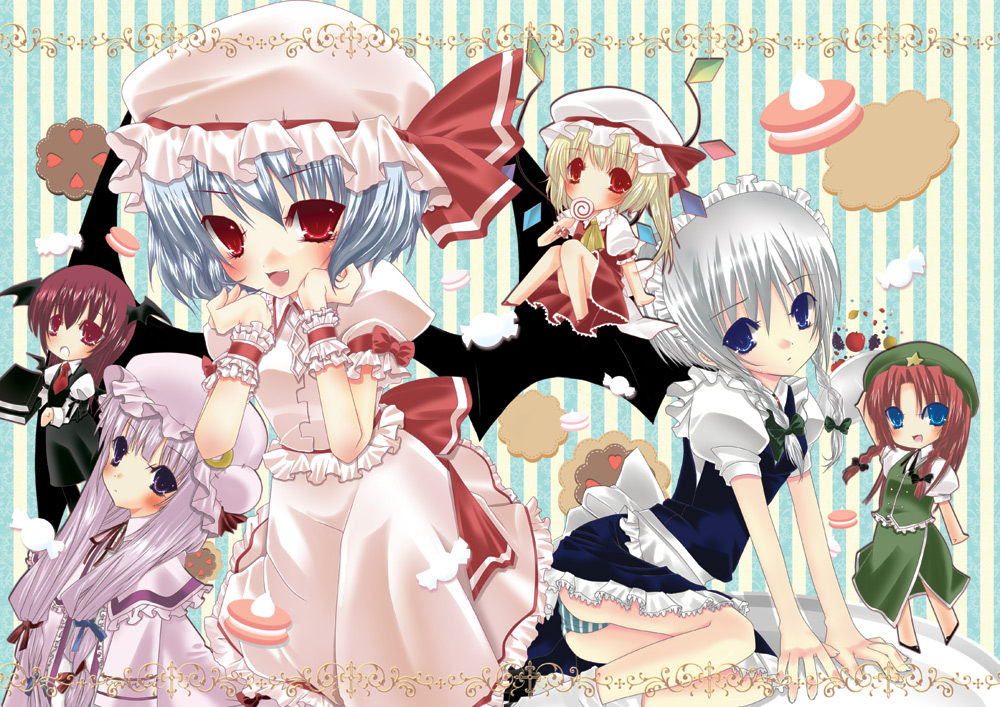 blonde_hair, blue_eyes, blue_hair, book, braid, china_dress, chinadress, chinese_clothes