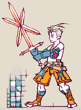ashley_riot, shorts, sword, vagrant_story