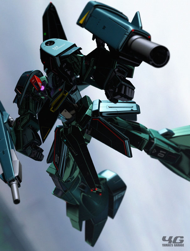 gaplant, gun, gundam, mecha, solo, weapon, yamag's_garage, yamag's_garage, zeta_gundam