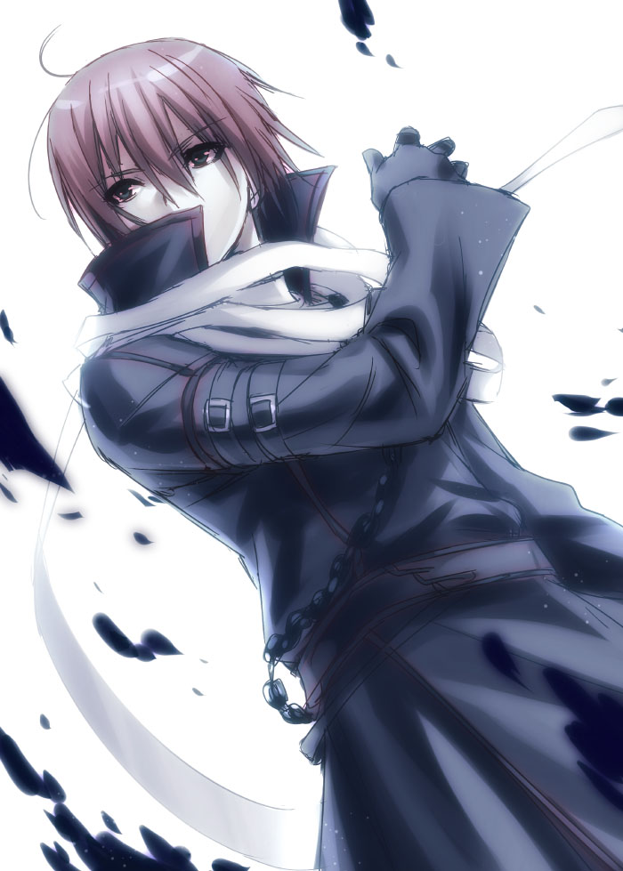 1boy, bandages, chain, company_connection, cosplay, key_(company), little_busters!!, male