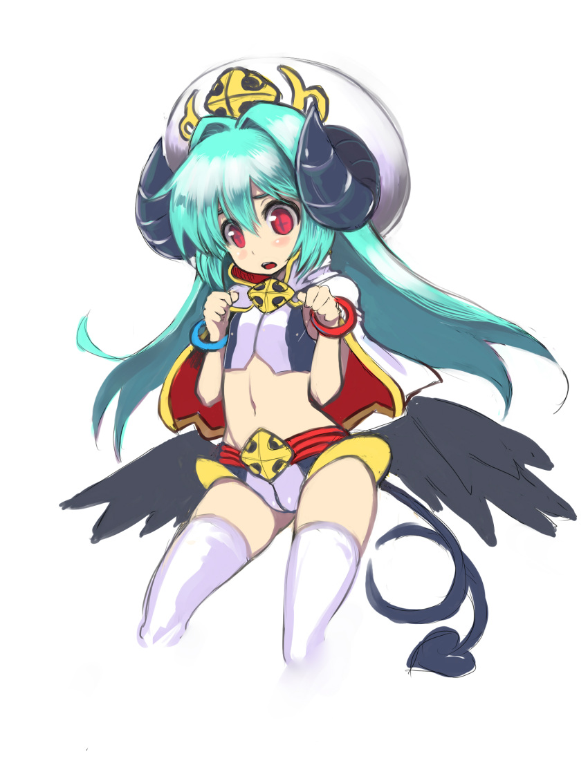 +_+, 1girl, aqua_hair, arcana_trust, bangle, blush, bracelet, cropped_legs