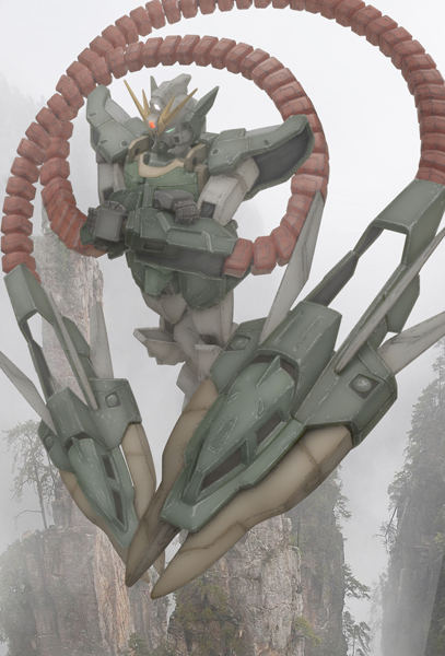 gundam, gundam_wing, gundam_wing_endless_waltz, mecha, nataku_gundam, robographer, solo
