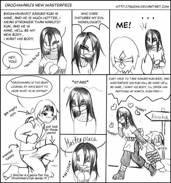 kidnap, naruto, orochimaru, sai, uchiha_sasuke