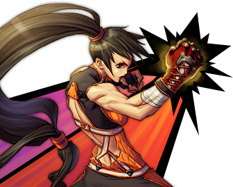 arad_senki, back, bandage, boxing_gloves, brown_hair, champion_(dungeon_and_fighter), dungeon_and_fighter, dungeon_fighter_online