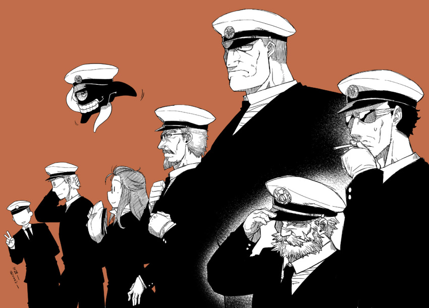 admiral_(kantai_collection), female_admiral_(kantai_collection), ha-class_destroyer, kantai_collection, tagme, takatsu_keita