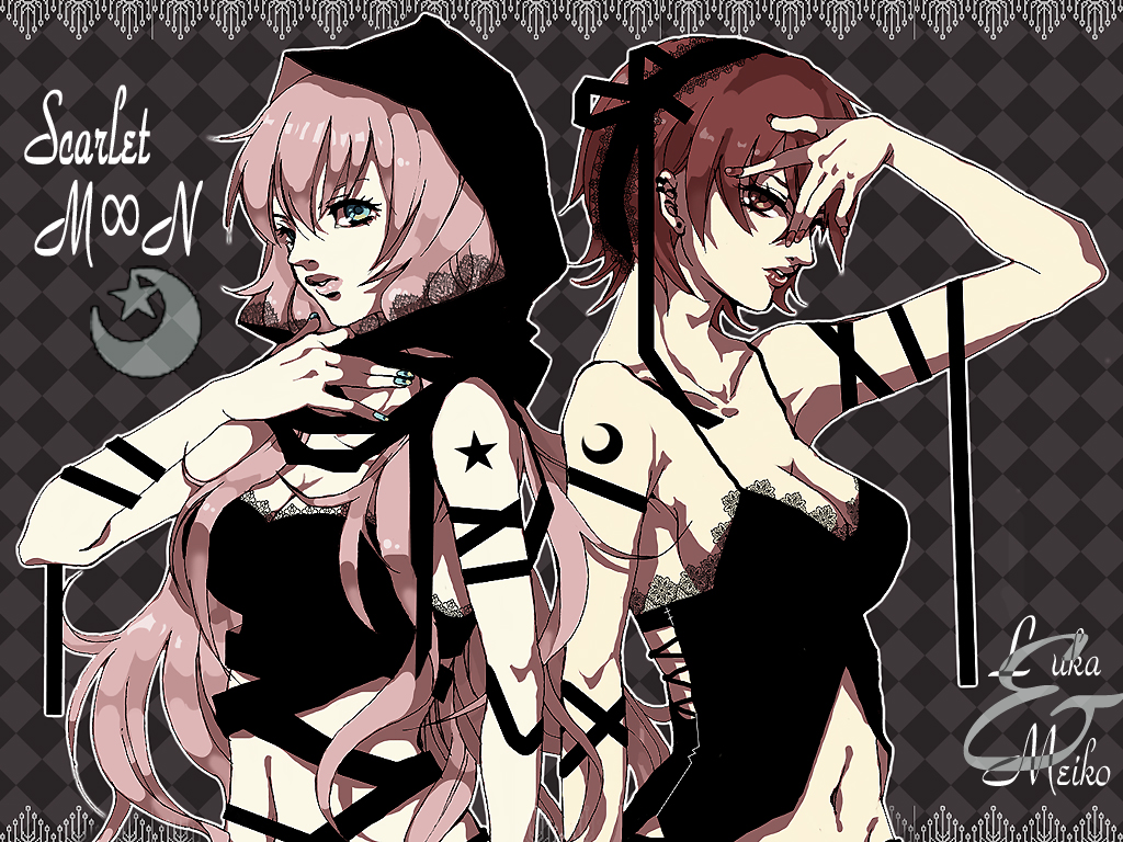 akiakane, aqua_eyes, breasts, brown_eyes, brown_hair, cleavage, hair_ribbon, hairband