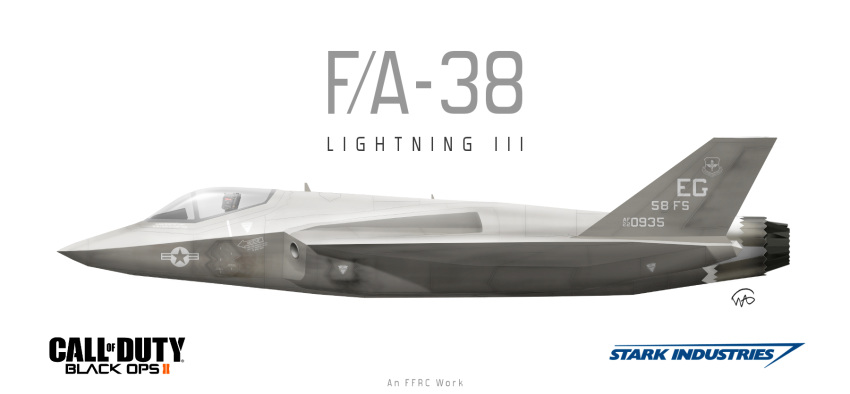 airplane, america, call_of_duty, call_of_duty:_black_ops_2, crossover, f/a-38, highres, jet