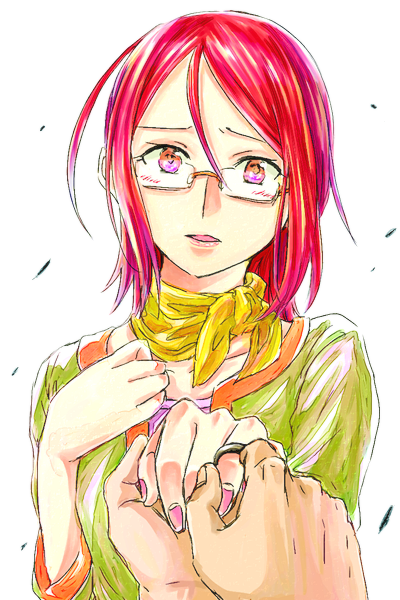asechi_kyouko, blush, glasses, jewelry, long_hair, nai_(erumaria), pretty_rhythm, pretty_rhythm_aurora_dream