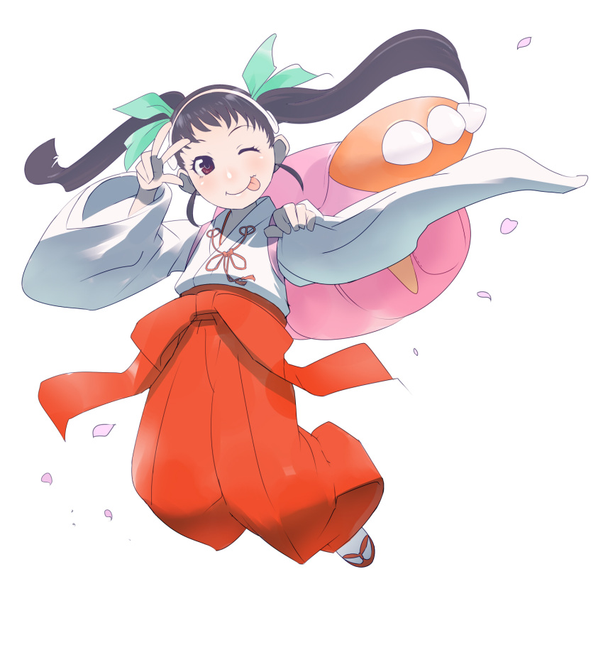 1girl, backpack, bag, bakemonogatari, black_hair, hachikuji_mayoi, hairband, highres
