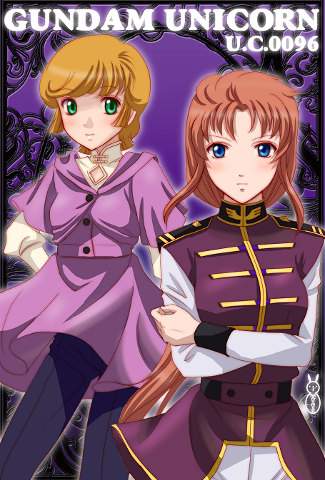 audrey_burn, blue_eyes, green_eyes, gundam, gundam_unicorn, marida_kruz, mineva_lao_zabi