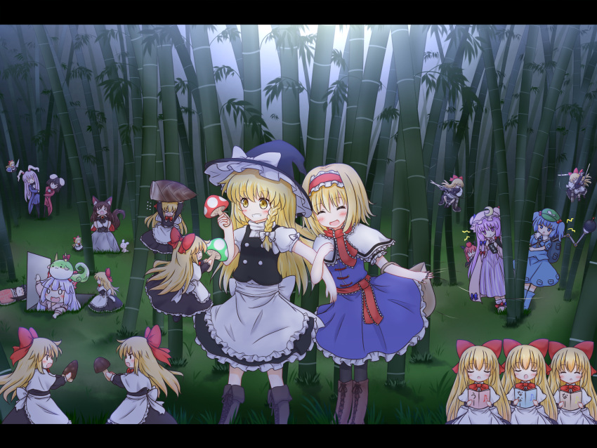 >:d, >_<, 6+girls, :3, :d, ^_^, ^o^, alice_margatroid