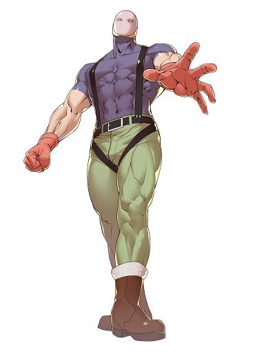 1boy, abs, boots, chadha, clenched_hand, gloves, jpeg_artifacts, mask