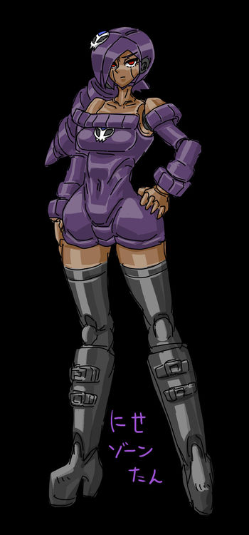1girl, black_legwear, boots, borrowed_character, breasts, covered_navel, drill_hair, hair_ornament
