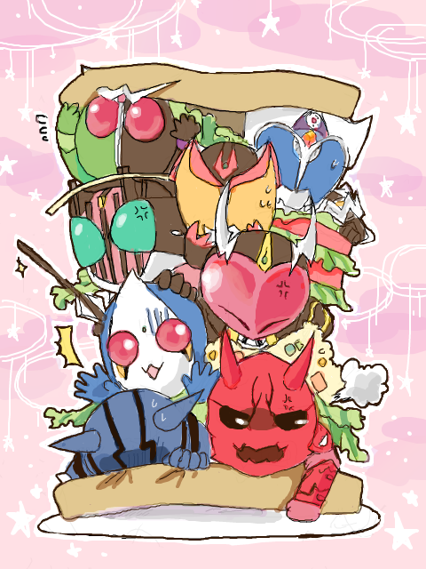 kamen_rider, kamen_rider_blade, kamen_rider_blade_(series), kamen_rider_chalice, kamen_rider_dcd, kamen_rider_decade, kamen_rider_den-o_(series), kamen_rider_double