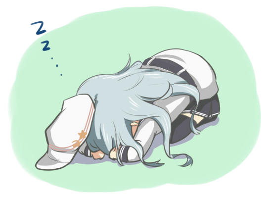 1girl, black_legwear, coco3186, hammer_and_sickle, hat, hat_removed, headwear_removed, hibiki_(kantai_collection)