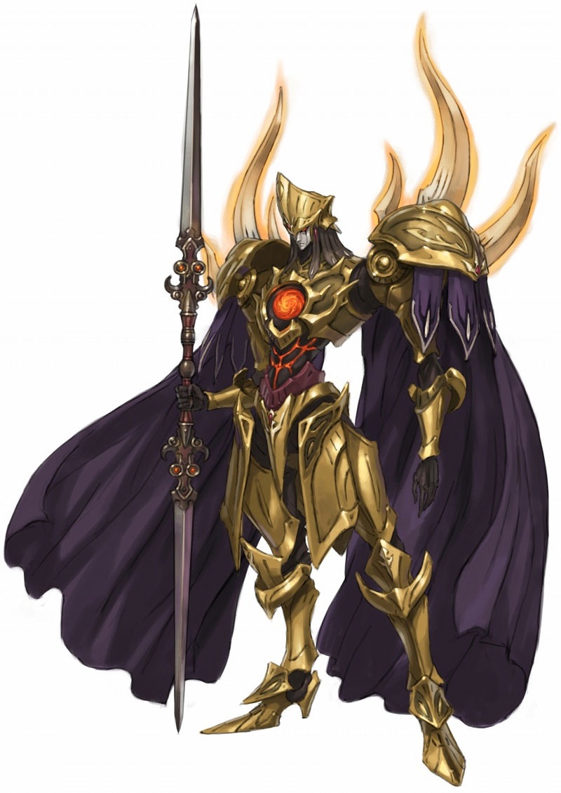 armor, polearm, shirokishi_monogatari, sun_king, weapon, white_knight_chronicles