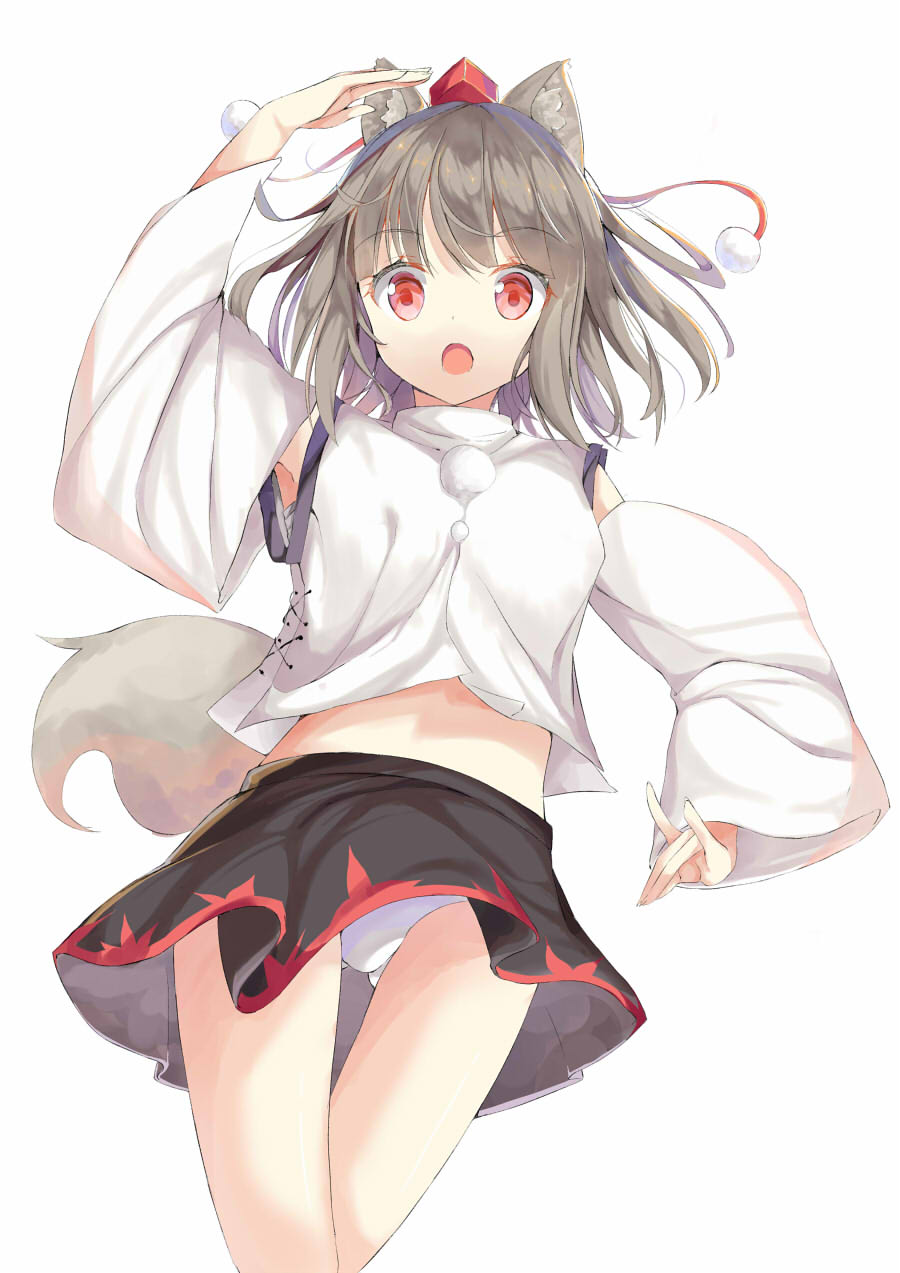 1girl, animal_ears, bare_shoulders, blush, breasts, detached_sleeves, hat, highres
