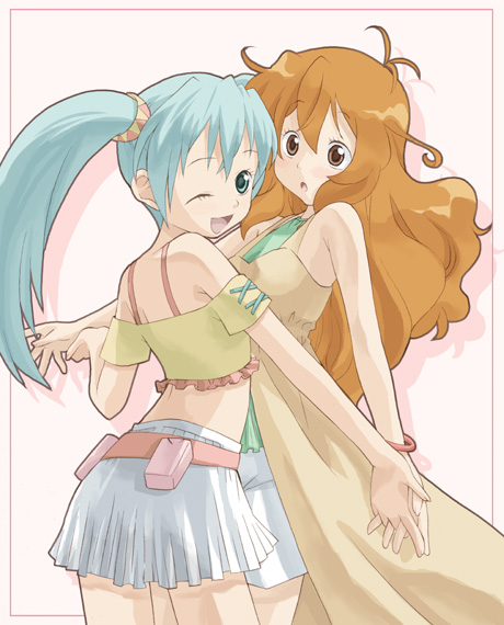alice_gehabich, alice_gehahbich, bakugan, bakugan_battle_brawlers, blue_hair, long_hair, misaki_runo, multiple_girls
