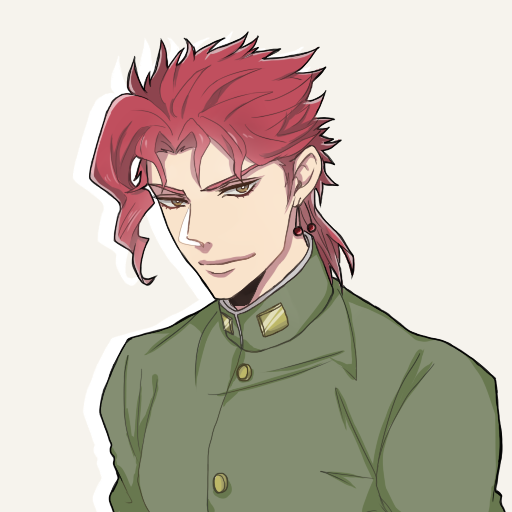 1boy, brown_eyes, bust, earrings, gakuran, haebara_zanka, jewelry, jojo_no_kimyou_na_bouken