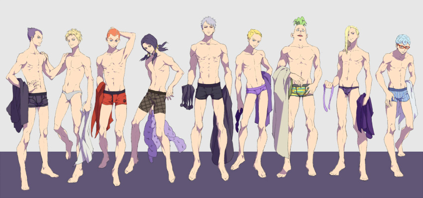 6+boys, briefs, chocolate_sable, formaggio, gelato, ghiaccio, hat, hat_removed