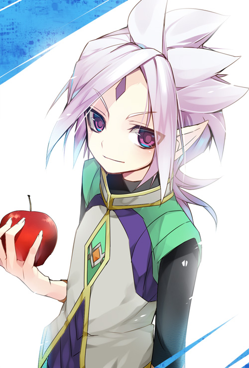 1boy, apple, food, fruit, inazuma_eleven_(series), inazuma_eleven_go, inazuma_eleven_go_galaxy, male