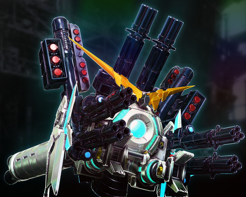 a_mituhashi, ball_(gundam), full_armor_unicorn_gundam, gatling_gun, gun, gundam, gundam_unicorn, mecha