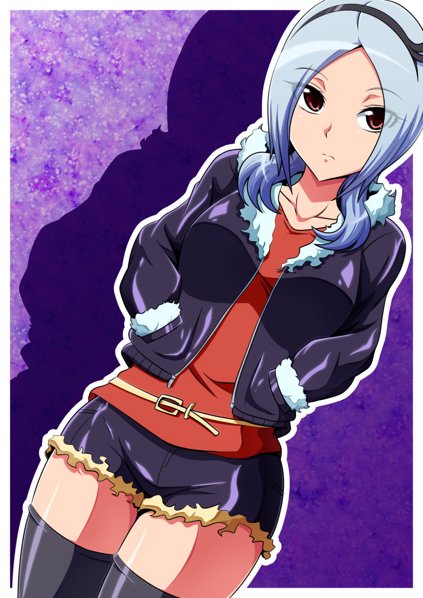 1girl, aokura_shou, breasts, eas, fresh_precure!, hairband, highres, looking_at_viewer