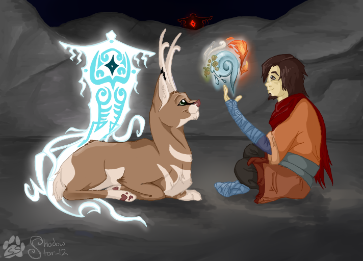 animal, avatar:_the_last_airbender, avatar_legends, element_bending, fire, mula, raava, rock, spirit, the_legend_of_korra, vaatu, wan, water