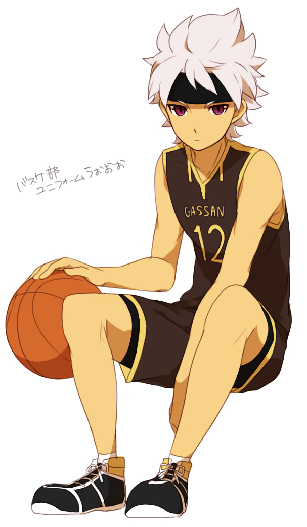 1boy, basketball, basketball_uniform, headband, ibuki_munemasa, inazuma_eleven_(series), inazuma_eleven_go, inazuma_eleven_go_galaxy
